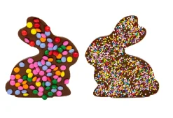 Cocoba Bunny Shaped Easter Chocolate Bar Set
