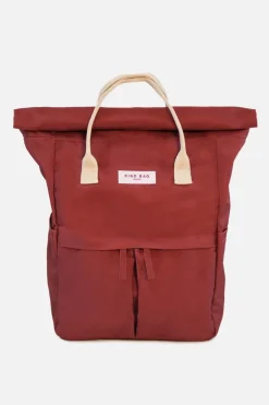 Kind Bag London Burgundy Hackney Medium Backpack