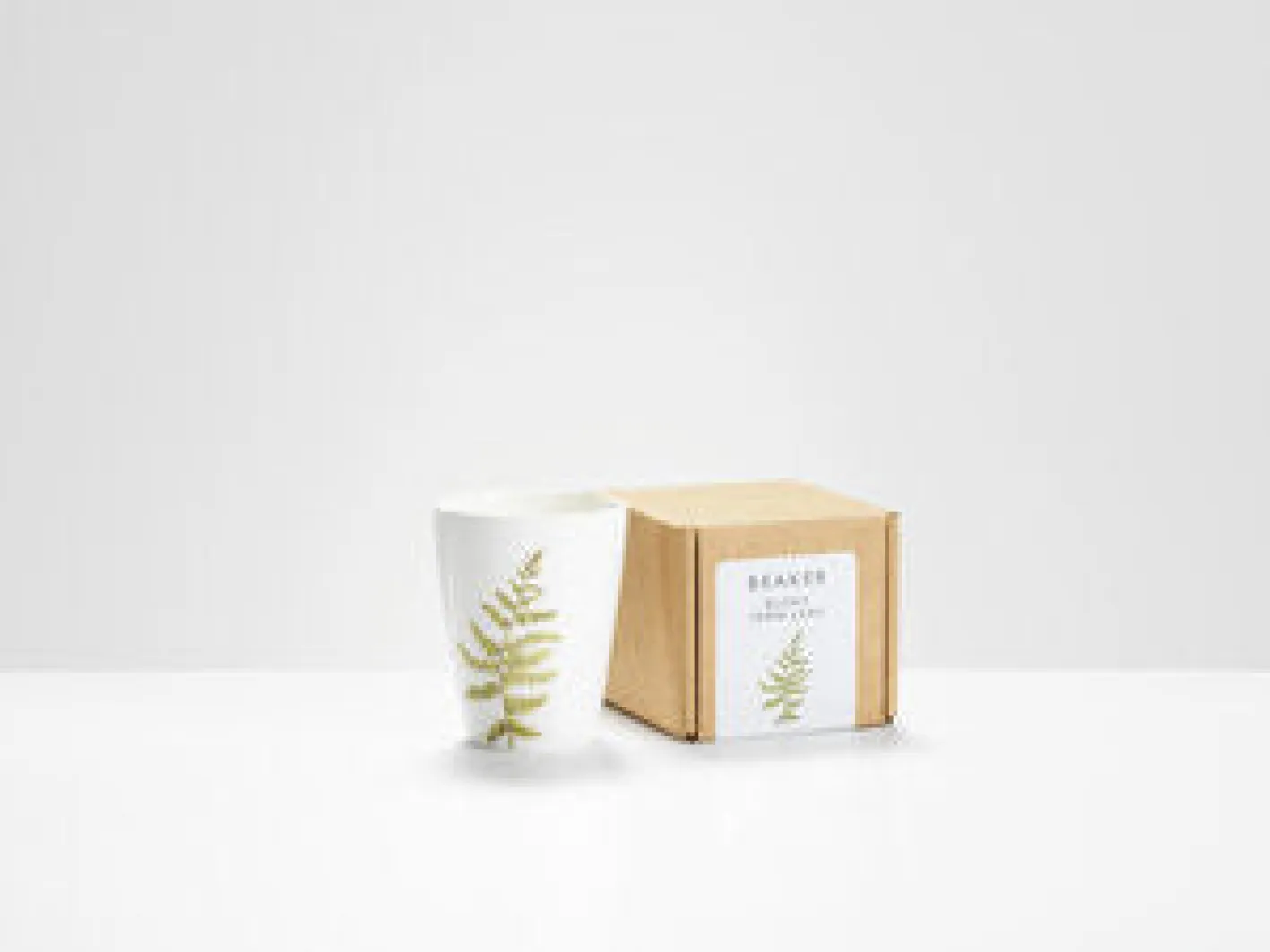 Helen Beard Bushy Fern Beaker