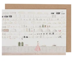 Laura Stoddart Butler's Pantry Greeting Card