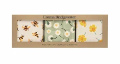 Emma Bridgewater Buttercup Set 3 Square Caddies