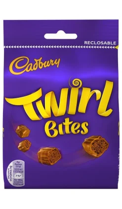 Chocolate Cadbury Twirl Bites