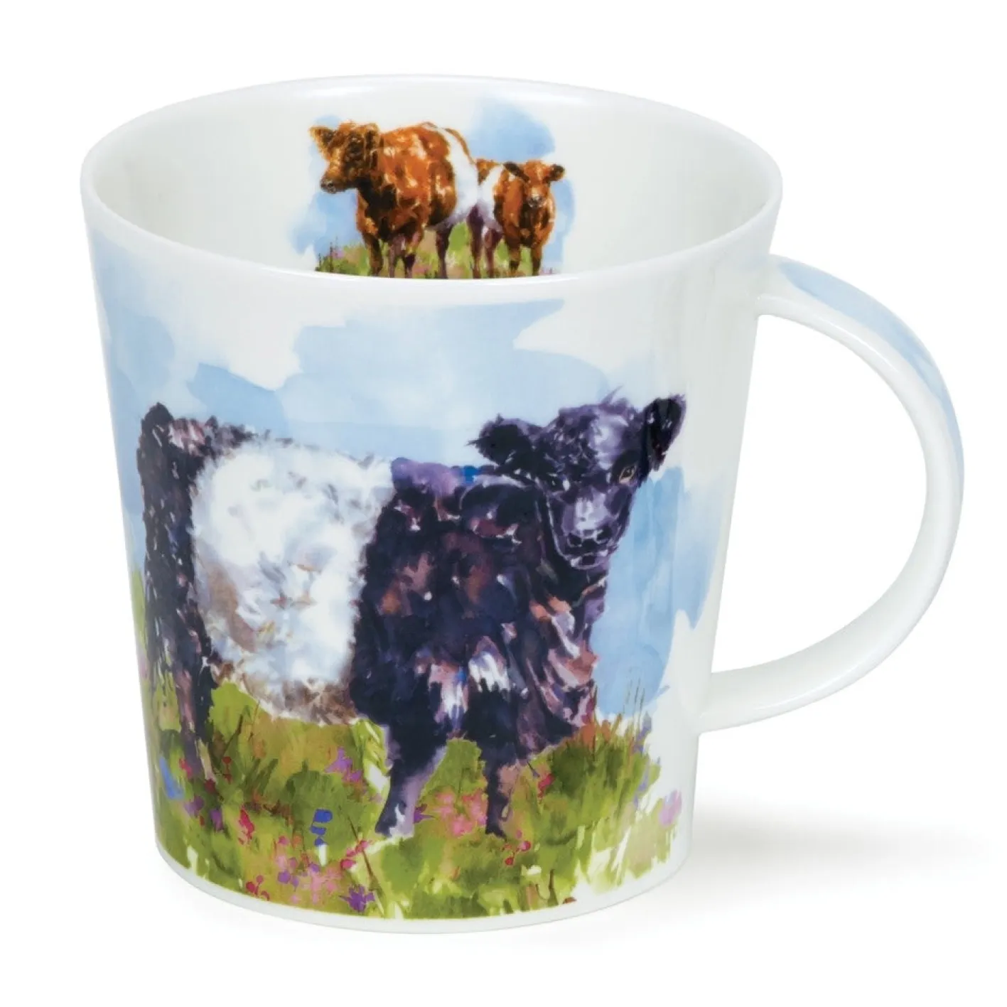 Dunoon Cairngorm Belted Galloway Cow Mug