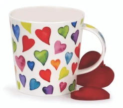Dunoon Cairngorm Warm Hearts Mug