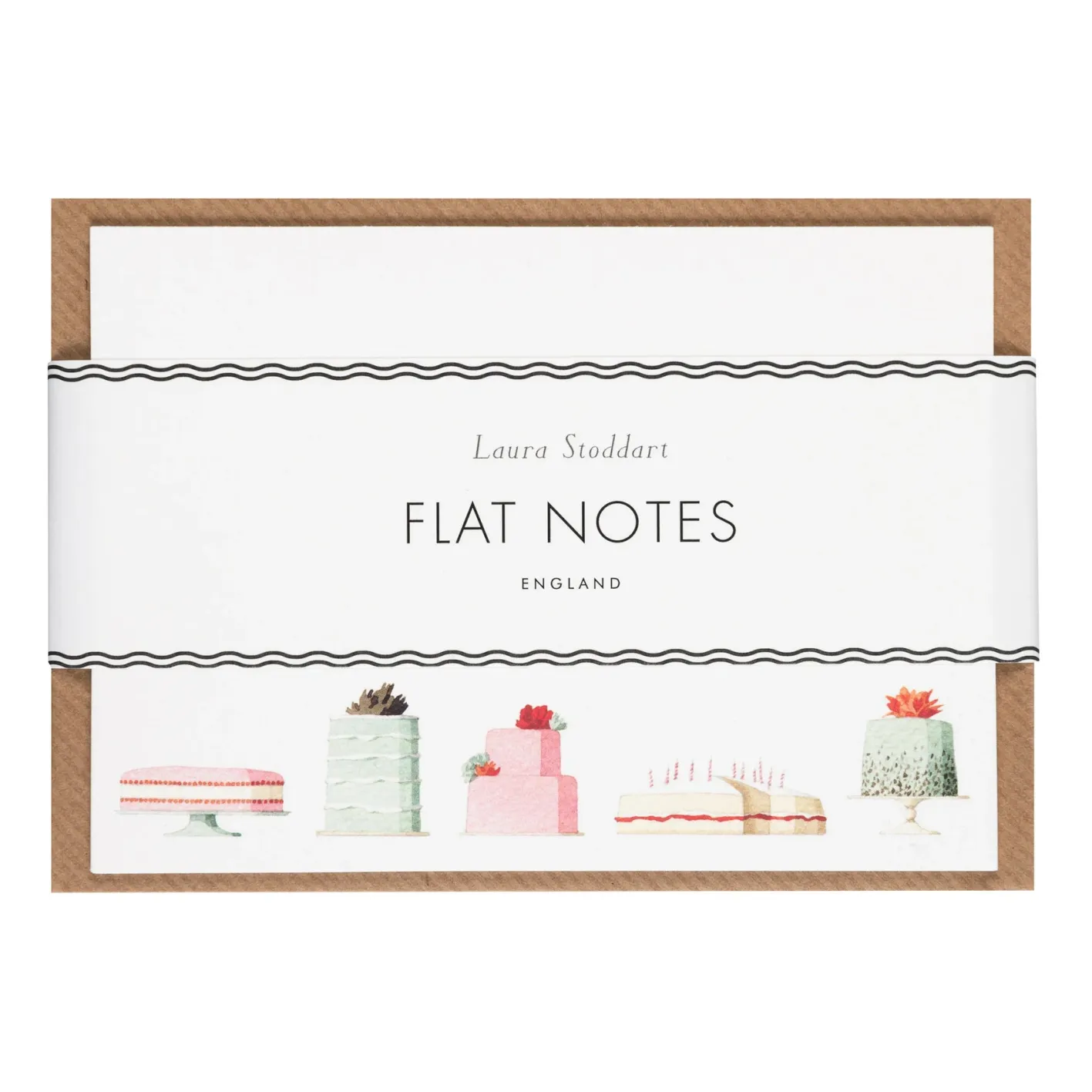 Laura Stoddart Cakes Flat Notes Set