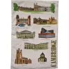Town Towels Cambridge Landmarks Tea Towel