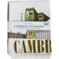 Town Towels Cambridge Landmarks Tea Towel