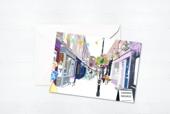 Njeri Illustrated Camden Passage Card
