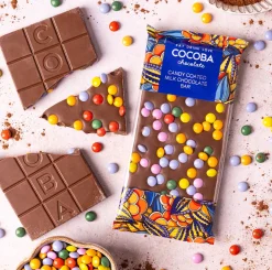 Cocoba Candy Coated Milk Chocolate Bar