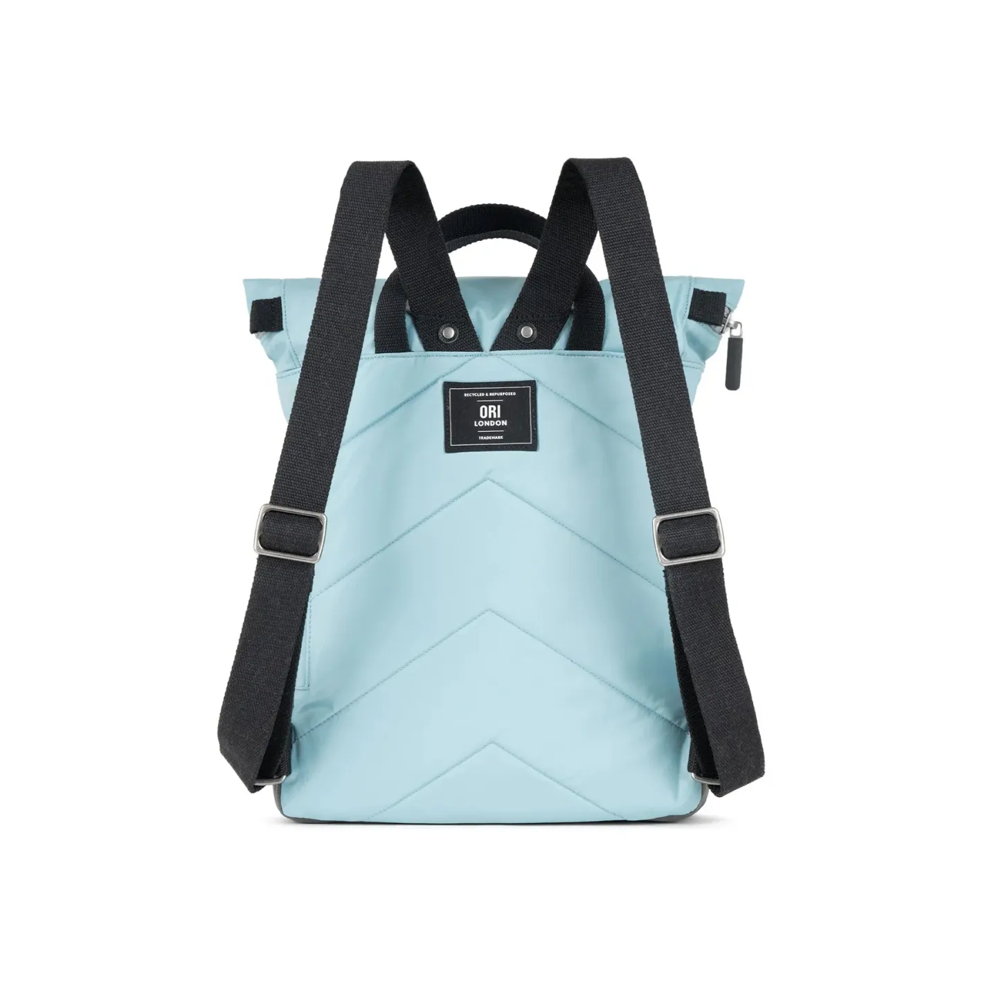 Ori London Canfield B Black Label Spearmint Recycled Nylon Backpack - Medium