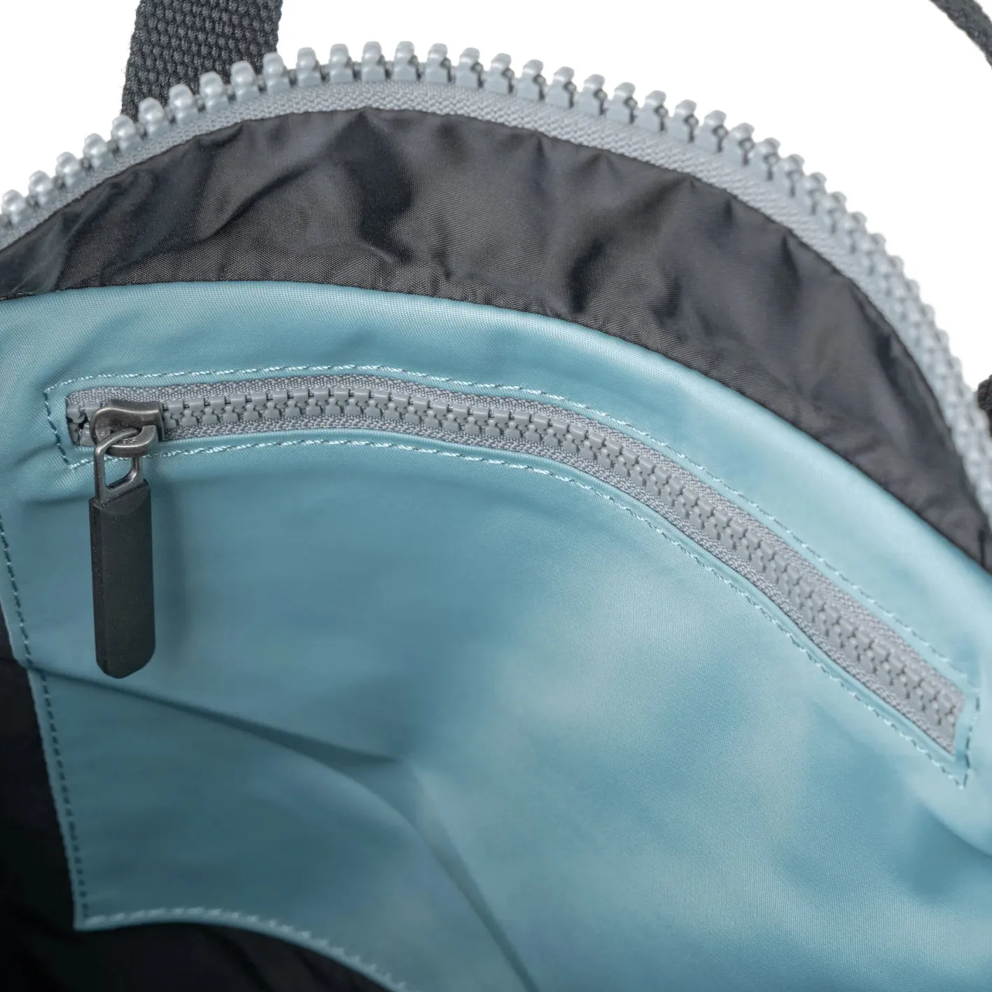 Ori London Canfield B Black Label Spearmint Recycled Nylon Backpack - Medium