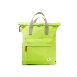 Ori London Canfield B Lime Recycled Nylon Backpack - Medium