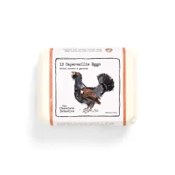 The Chocolate Detective 12 Capercaillie Eggs by