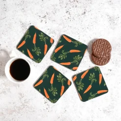 Corinne Alexander Carrot Coaster Set by