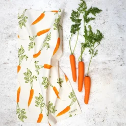 Corinne Alexander Carrot Tea Towel by