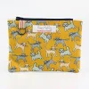 Poppy Treffry Cat Flat Zip Purse with Keyring
