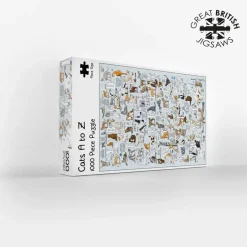 GB Jigsaws Ltd Cats A-Z 1000 Piece Jigsaw Puzzle