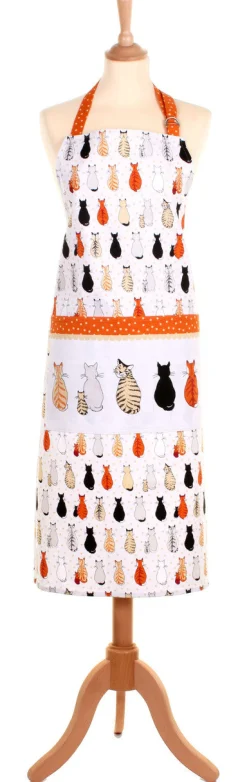 Ulster Weavers Cats in Waiting Cotton Apron