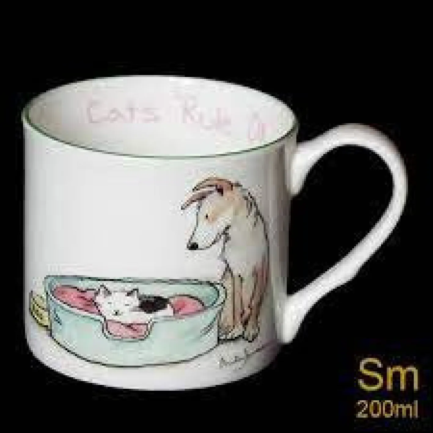 Two Bad Mice Cats Rule OK Small Mug