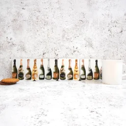 Corinne Alexander Champagne Coaster Set by