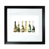 Corinne Alexander Champagne Framed Print by