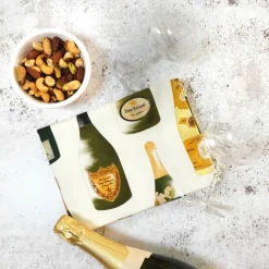 Corinne Alexander Champagne Tea Towel by