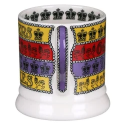 Emma Bridgewater 3 Cheers for King Charles III 1/2 Pint Mug