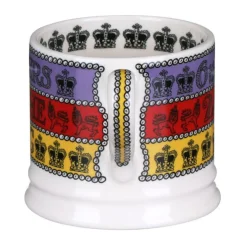 Emma Bridgewater 3 Cheers for King Charles III Small Mug
