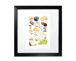 Corinne Alexander Cheese Board Print by