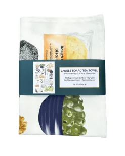 Corinne Alexander Cheese Board Tea Towel by