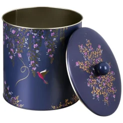 Sara Miller London Chelsea Navy Biscuit Barrel