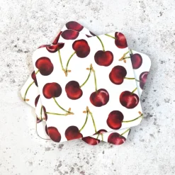Corinne Alexander Cherry Coaster Set by