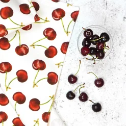 Corinne Alexander Cherry Tea Towel by