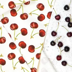 Corinne Alexander Cherry Tea Towel by
