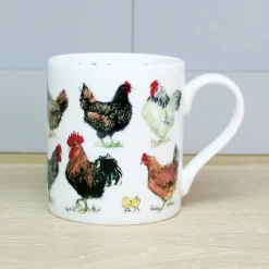 Mclaggan Smith Chicken and Egg Bone China Mug