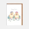 Lottie Murphy Chicks in Hats Easter Card