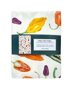 Corinne Alexander Chili Tea Towel by