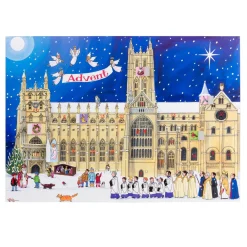 Alison Gardiner Christmas at the Cathedral Jigsaw Puzzle