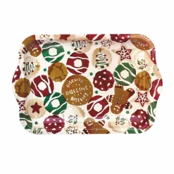 Emma Bridgewater Christmas Biscuits Small Tin Tray