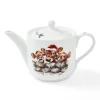 Wrendale Designs Christmas Calves Fine Bone China Teapot