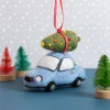 Hawthorn Handmade Christmas Car Mini Felting Kit