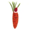 Amica Felt Christmas Carrot with Hat Felt Decoration