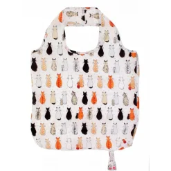 Ulster Weavers Christmas Cats in Waiting Packable Bag