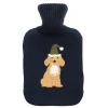 Sophie Allport Christmas Dogs Knitted Statement Hot Water Bottle