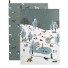 Sophie Allport Christmas Dogs Set of 2 Tea Towels