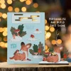 Dapple & Dot Christmas Fawn & Robin Pop Out Card