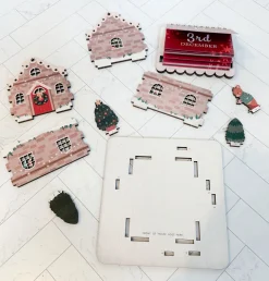 Dapple & Dot Christmas House Pop Out and Build Advent Calendar