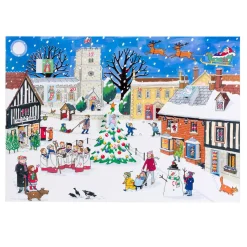 Alison Gardiner Christmas in the Village Jigsaw Puzzle