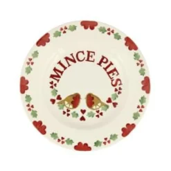 Emma Bridgewater Christmas Joy Mince Pies 8 1/2 inch plate