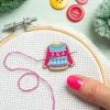 Hawthorn Handmade Christmas Jumper Magnetic Needle Holder